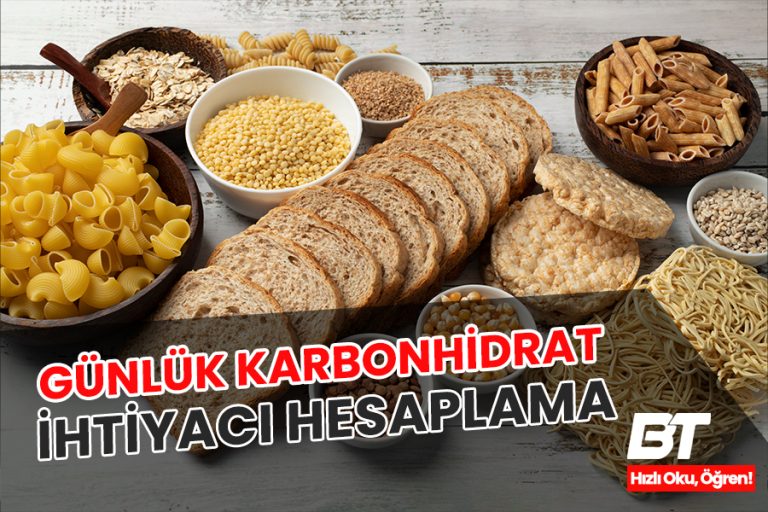 Günlük Karbonhidrat İhtiyacı Hesaplama